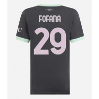 AC Milan Youssouf Fofana #29 Tredjeställ Dam 2024-25 Kortärmad